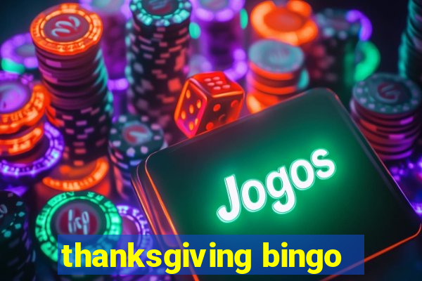 thanksgiving bingo